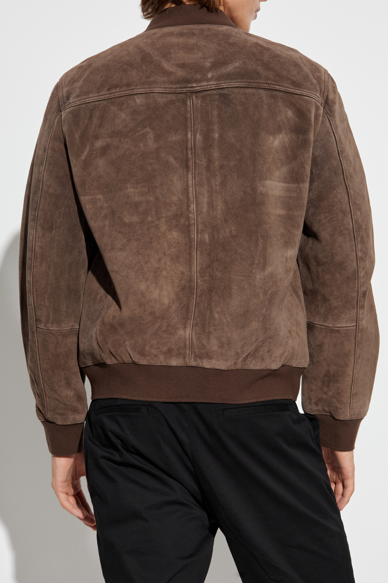 ジャケット・アウター suede dad jacket(dark brown) Men's Dark Brown Suede Jacket | Cafe Racer
